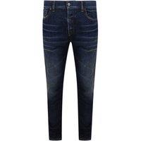 Diesel Men's D-sark Straight Leg Jeans in Navy | Size: W32 L32