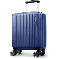 Lugg Vacay 15inch Suitcase, ABS Hard Shell, Water-Resistant (45x20x33cm) in Dark Blue | Size: 45 x 20 x 33 cm