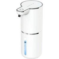 PAWNORA White Automatic Soap Dispenser Touchless IR Sensor Rechargeable