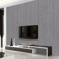 FLAVORA 10M Wall Wallpaper Roll Self Adhesive Peel & Stick in Grey | Size: 100 cm x 100 cm