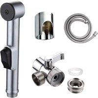 PAWNORA Toilet Hand Held Shower Head in Silver