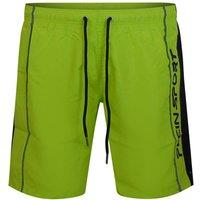 Plein Sport Men's Performance Logo Board Shorts in Lime | Size: 2XL