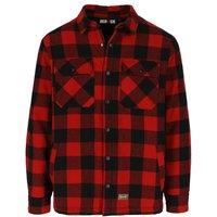 Herock Men's Flannel Shirt in Red | Size: XL