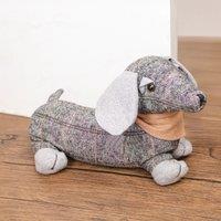 Marco Paul Novelty Animal Doorstops in Grey