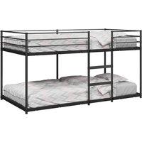 Berkfield Home Bunk Bed without Mattress Black 80x200 cm Steel