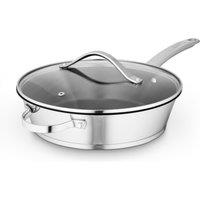 Tower Good Food in Partnership with 28cm Multi-Pan GF900266 in Silver | Size: A