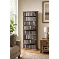 ERGOVEXA 360 CD Storage Unit, Rustic Brown