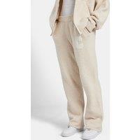 Cernucci Women's Wide Leg Knitted Jogger - Oatmeal in Ecru | Size: Small