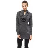 Montana Blu Women's Gray Wool Sweater in Grey | Size: 16