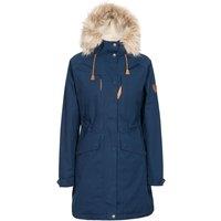 Trespass Women's Faithful Waterproof Jacket in Navy | Size: XL