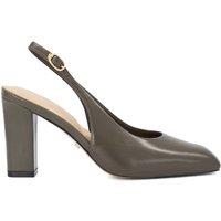 Dune London Women's 'Defining' Leather Court Shoes in Grey | Size: 3
