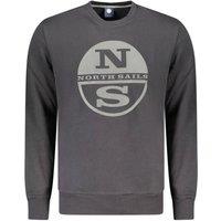 North Sails Men's Cotton Crewneck Sweatshirt in Dark Blue | Size: Medium
