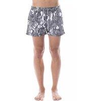Roberto Cavalli Sport Men's Black Polyester Swimsuit | Size: Medium