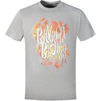 Cavalli Class Men's Bold Logo Grey T-Shirt | Size: Large