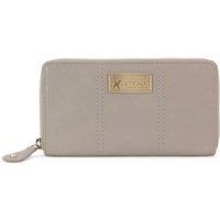 Catwalk Collection Handbags Women's Gallery Leather Purse With RFID Protection in Grey | Size: Medium