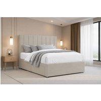 Nexus Mattresses Ltd Kyoto Plush Sprung Divan Set, No Drawers 26 Headboard in Cream | Size: Small Single