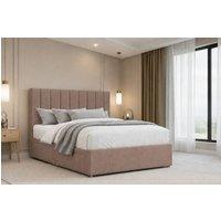 Nexus Mattresses Ltd Kyoto Plush Sprung Divan Set, No Drawers 26 Headboard in Bronze | Size: Double