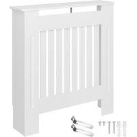 tectake Radiator Cover Villa 78 X 19 X 82 Cm - White