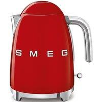 Smeg TSF03, KLF03 4-Slice Toaster & Kettle Set in Red