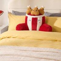 OHS Kids Krispy The Fried Chicken Cuddle Cushion Backrest Reading Pillow