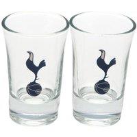 Tottenham Hotspur FC Shot Glass Set Pack of 2 in Clear