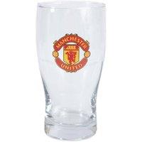 Manchester United FC Tulip Pint Glass in Red