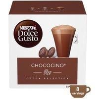 Nescafe Dolce Gusto Coffee Pods Chococino in Brown