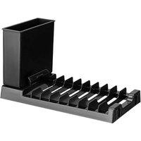 PAWNORA Dish Drying Rack in Black