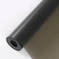 FLAVORA Black 45x500cm Non-Slip Draw Mat Shelf Liner Cabinet Storage Pad | Size: 10000mm x 520mm