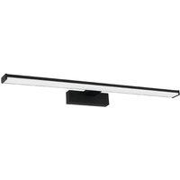 Eglo Pandella 1 Plastic Integrated LED IP44 Bathroom Mirror Wall Light in Black