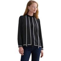 Hobbs London Women's Valerie Tie-Neck Blouse | Size: 12