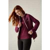Regatta Women's Andreson Stretch Water-Repellent Hybrid Quilted Jacket in Plum | Size: 20