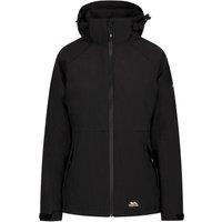 Trespass Women's Tilbury TP75 Waterproof Jacket in Black | Size: 2XS