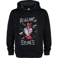 Amplified Men's Hackney Diamonds The Rolling Stones Hoodie in Black | Size: Medium