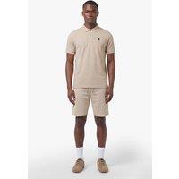 Luke 1977 Men's New Mead Polo & Short Set in Stone | Size: XL
