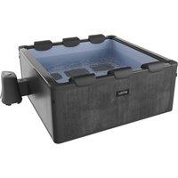 Wave Spas Wave Adriatic 6-Person Luxury Aluminium-Frame Hot Tub - Black