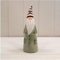 KDMD Light Whimsical Green/white Ceramic Gonk Decoration - 19mm in Light Green