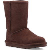 Bearpaw Women's Elle Short Boot in Chocolate | Size: 3