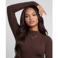 Elk & Bloom Women's 14K Gold Lucky Clover Choker Necklace