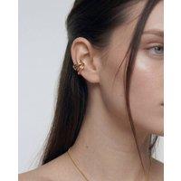 Elk & Bloom Women's 14k Molten Gold Huggie Hoop Ear Cuff