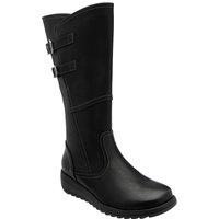 Lotus Women's Black 'Avoriaz' Knee High Boots | Size: 6