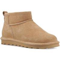 Bearpaw Women's Shorty Ankle Boot in Light Brown | Size: 4