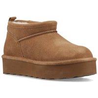 Bearpaw Women's Retro Super Shorty Ankle Boot in Brown | Size: 7