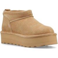 Bearpaw Women's Retro Super Shorty Ankle Boot in Light Brown | Size: 5