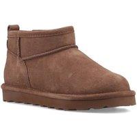Bearpaw Women's Shorty Ankle Boot in Brown | Size: 4