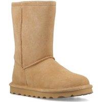Bearpaw Women's Elle Short Boot in Light Brown | Size: 4