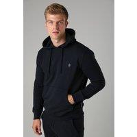 French Connection Men's Cotton Blend Hoody in Navy | Size: Small
