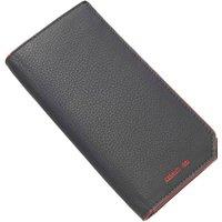 Cerruti 1881 Men's Leather Wallet Long Wallet in Dark Grey