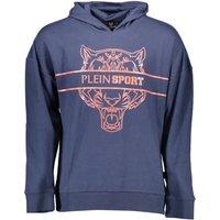 Plein Sport Men's Tiger Graphic Hoodie Sweatshirt in Black | Size: Medium