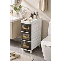 Garden Sanctuary 3-Tier Floor-standing Storage Cart in White
